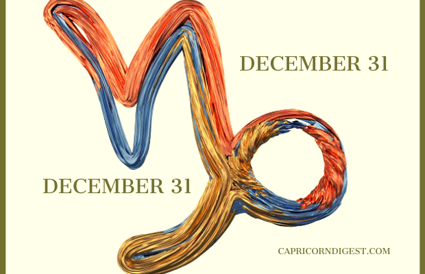 December 31 Birthday Horoscope